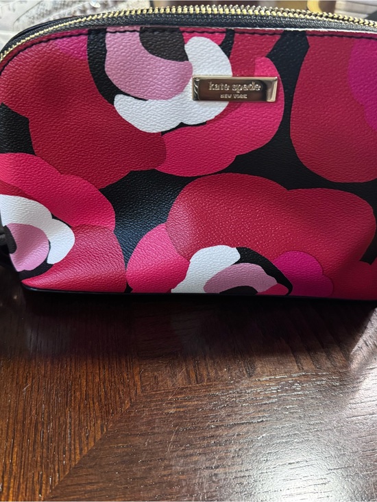 kate spade Handbags - kate spade red/black by Brightwater Drive Hanna Multi Floral black crossbody bag